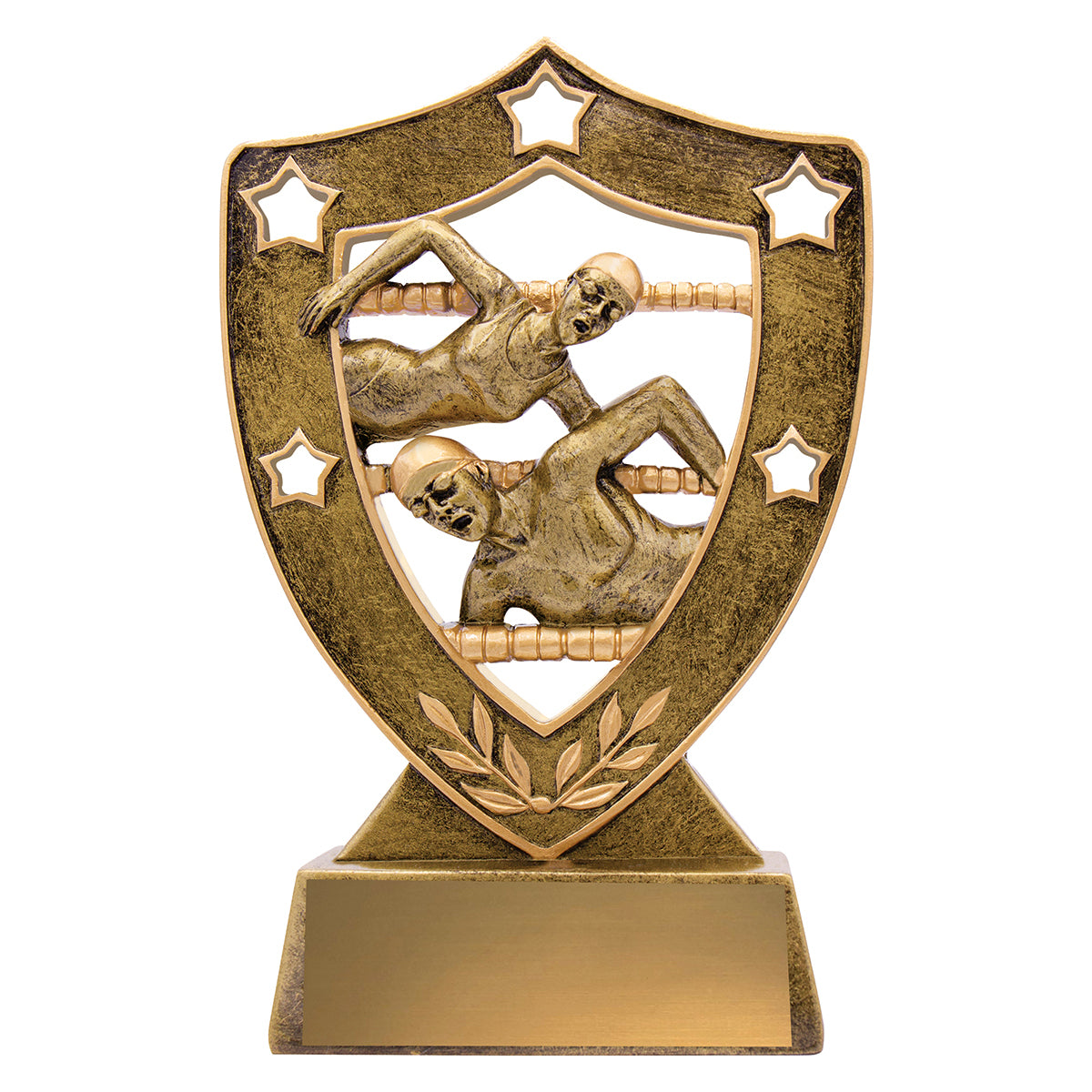 Swim Gold Shield