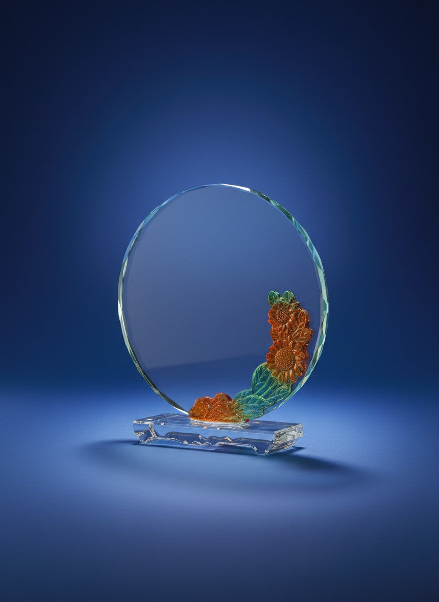 Victory Glass Shield - Leadership Glass Shield Award