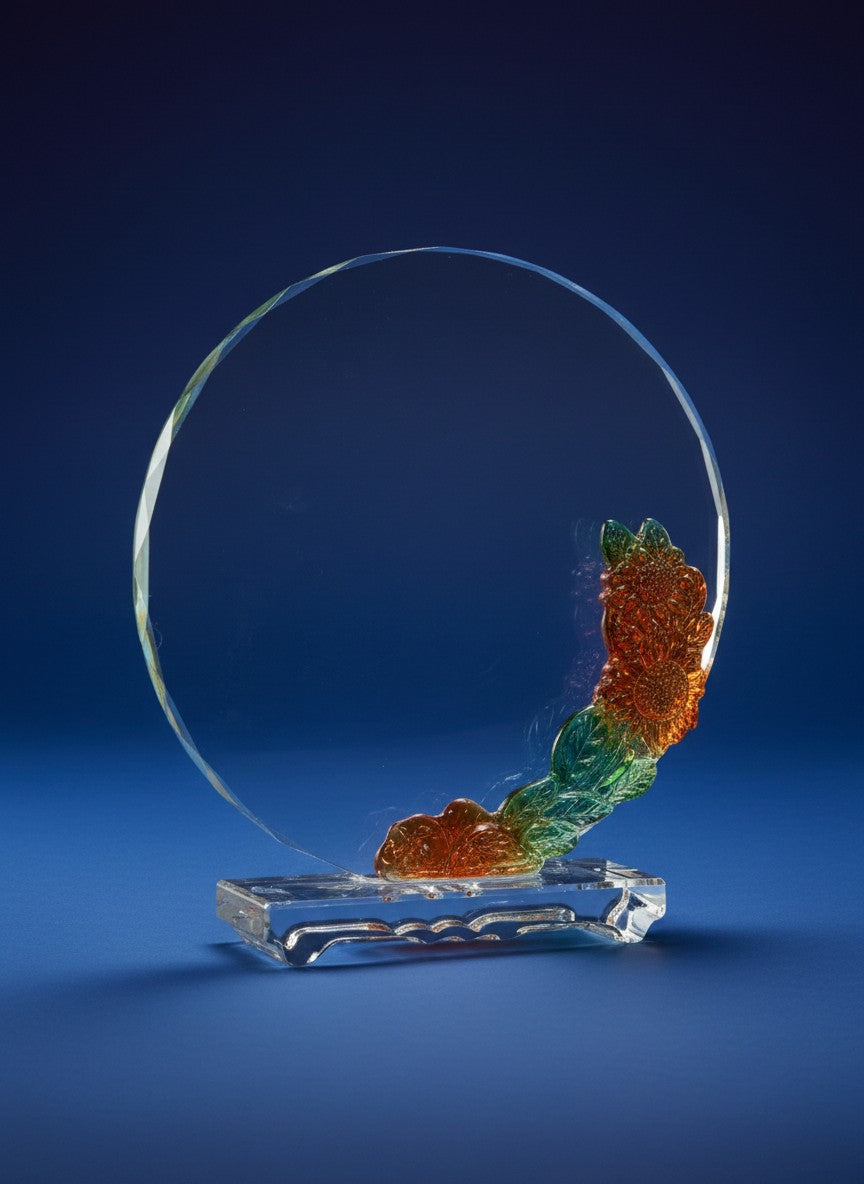 Victory Glass Shield - Leadership Glass Shield Award