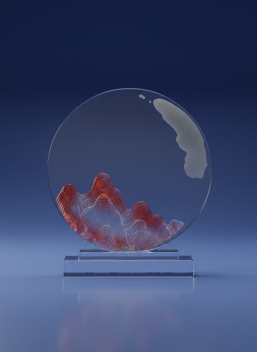 Classic Glass Shield - Pinnacle Leadership Shield