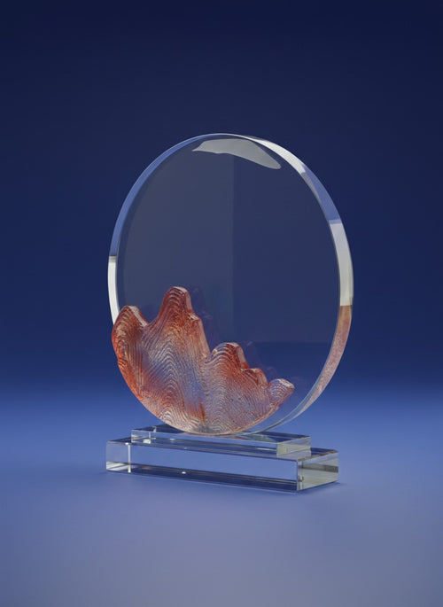 Classic Glass Shield -Pinnacle Leadership Shield