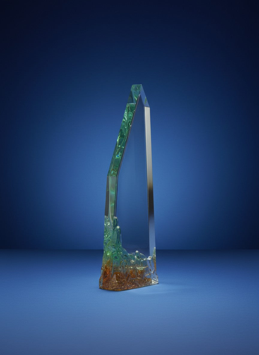 Platinum Glass Award - Platinum Sovereign Glass Award