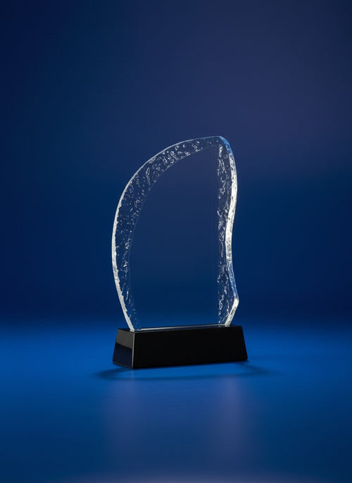 Crystal Glass Award - Crystal Achievement Glass Award