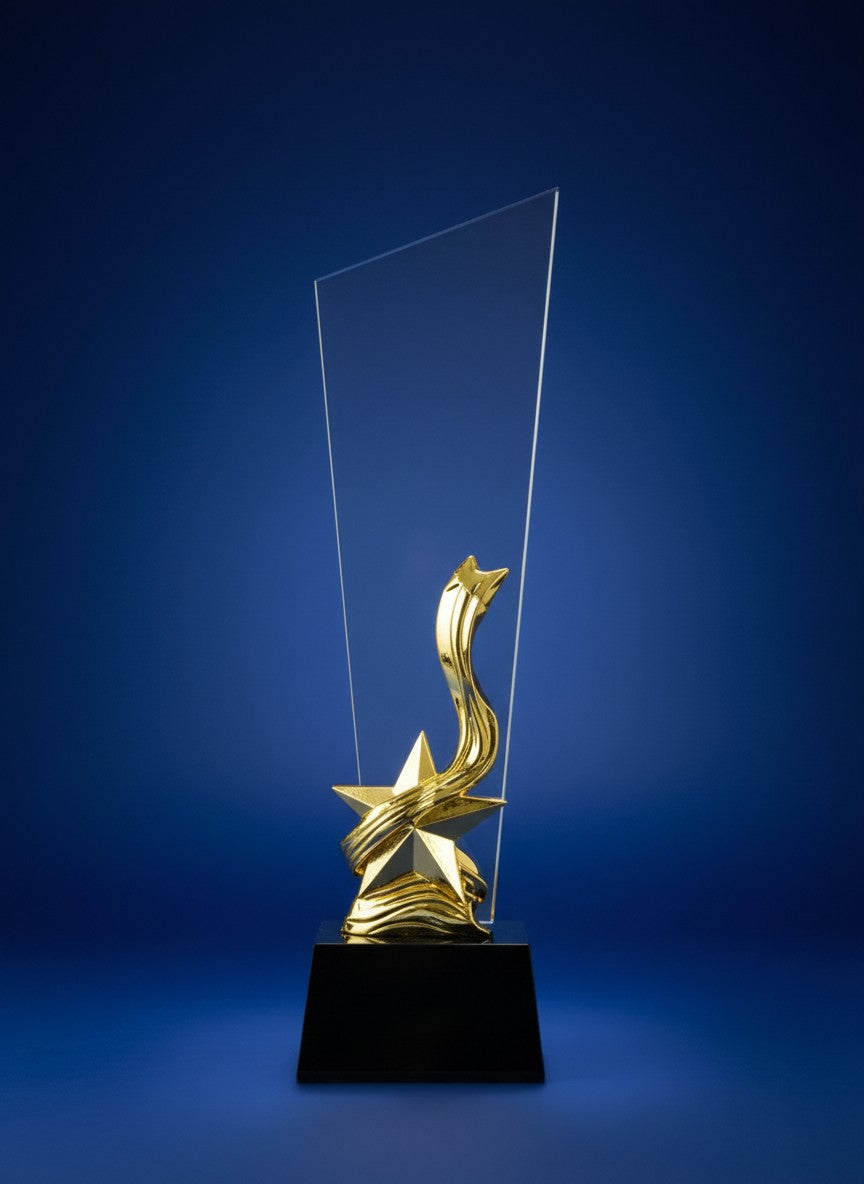 Pinnacle Glass Award - Pinnacle Distinction Glass Award