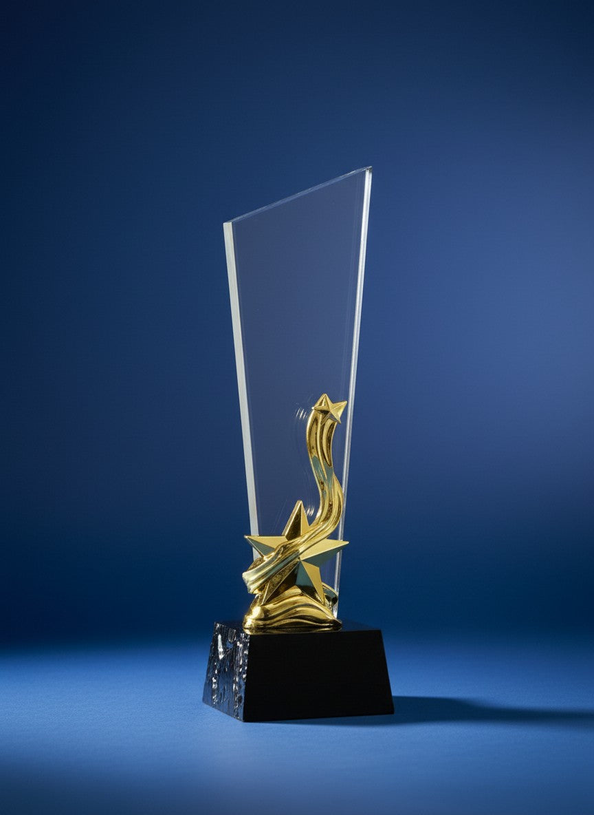 Pinnacle Glass Award - Pinnacle Distinction Glass Award