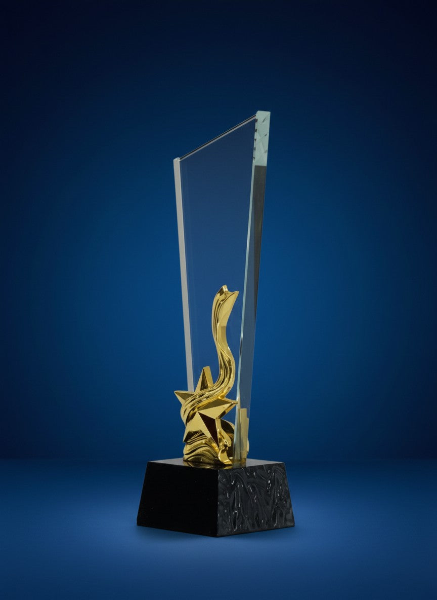 Pinnacle Glass Award - Pinnacle Distinction Glass Award