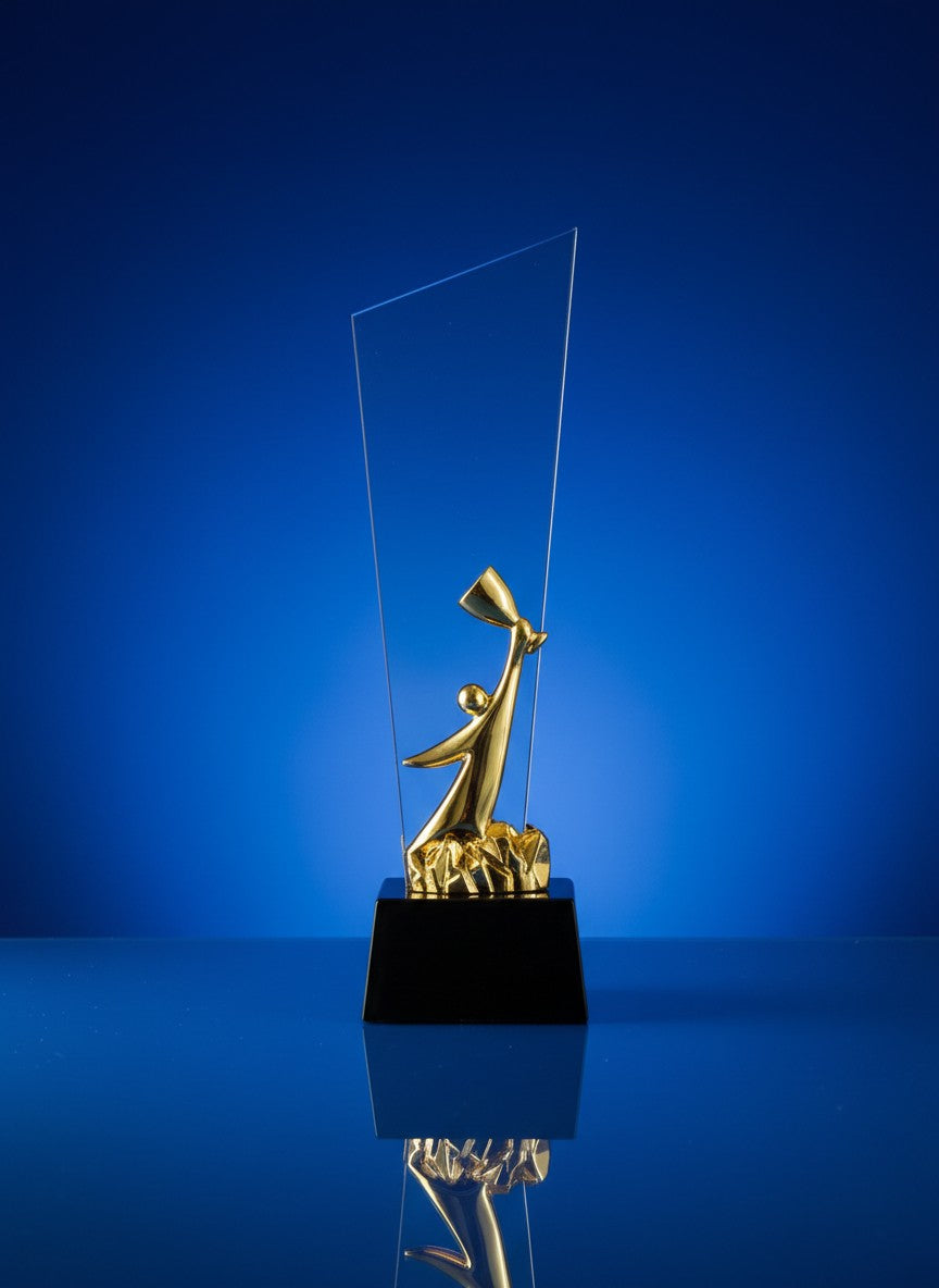 Excellence Glass Award - Excellence Achievement Glass Award