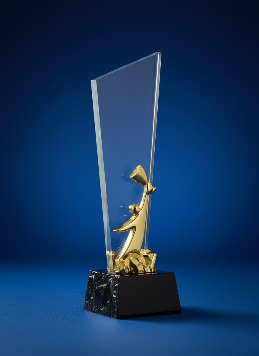 Excellence Glass Award - Excellence Achievement Glass Award