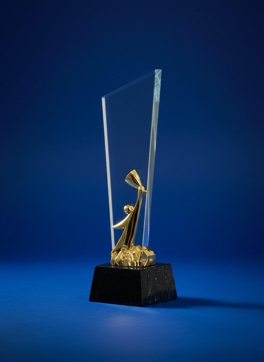 Excellence Glass Award - Excellence Achievement Glass Award