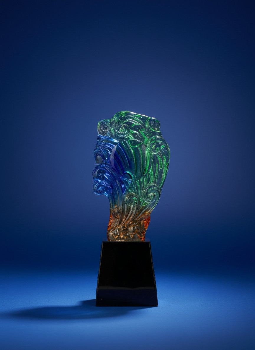 Vision Glass Award - Vision Leadership Glass Award