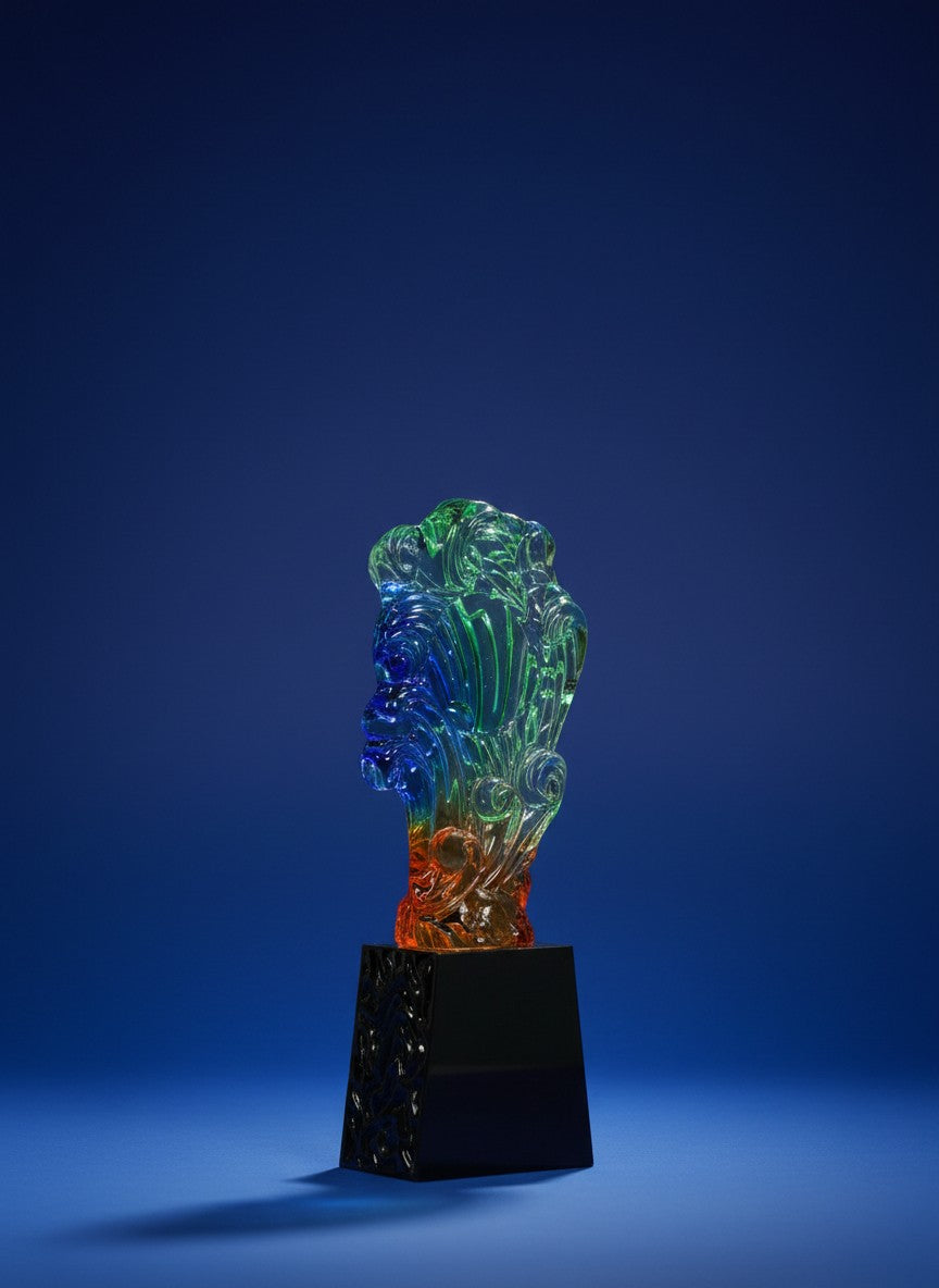 Vision Glass Award - Vision Leadership Glass Award
