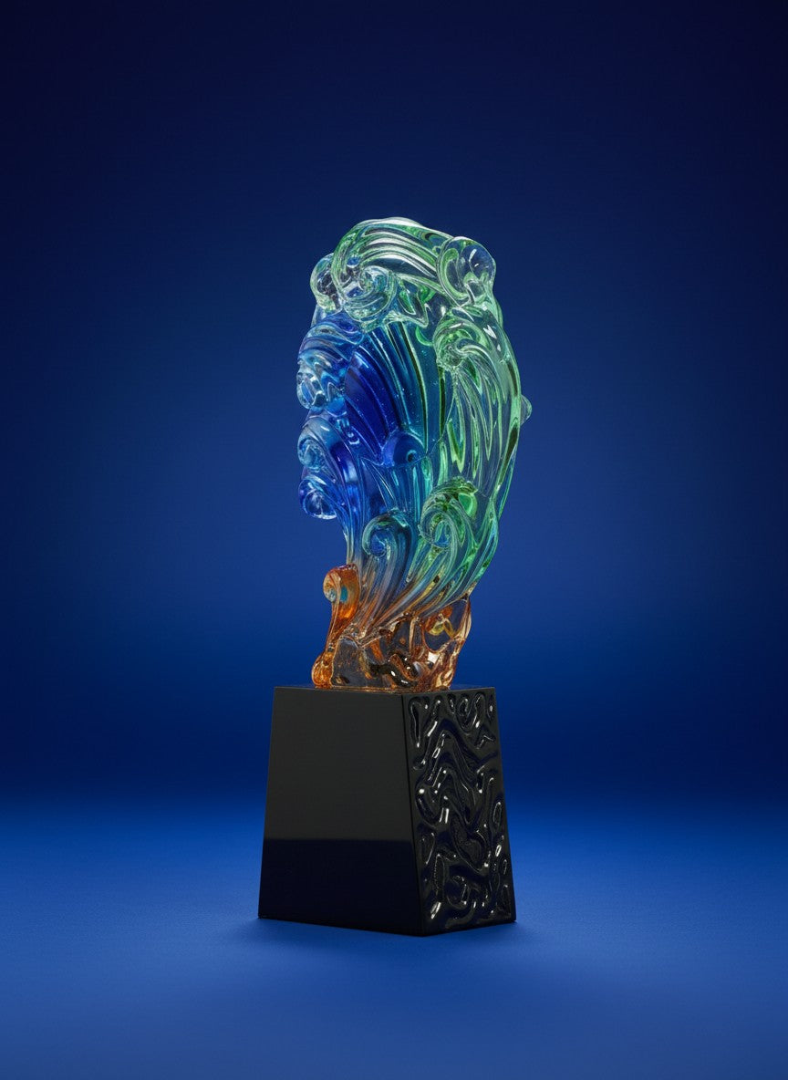 Vision Glass Award - Vision Leadership Glass Award