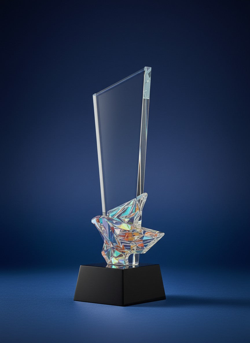 Summit Glass Award - Summit Distinction Glass Award