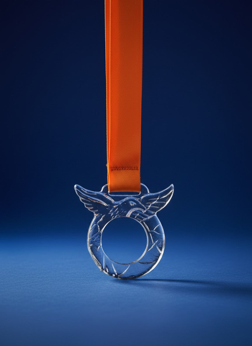Victory Glass Medal - Valor Glass Medal