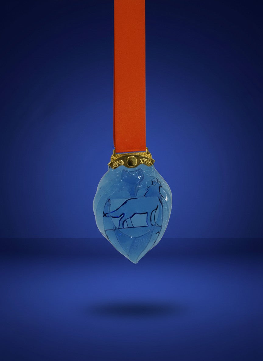 Elite Fox Glass Medal