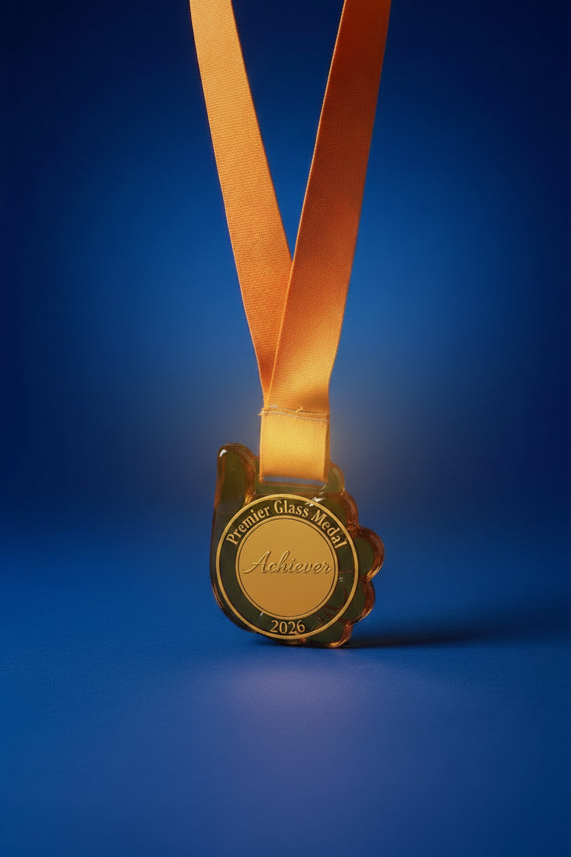 Elite Glass Medal - Premier Glass Medal