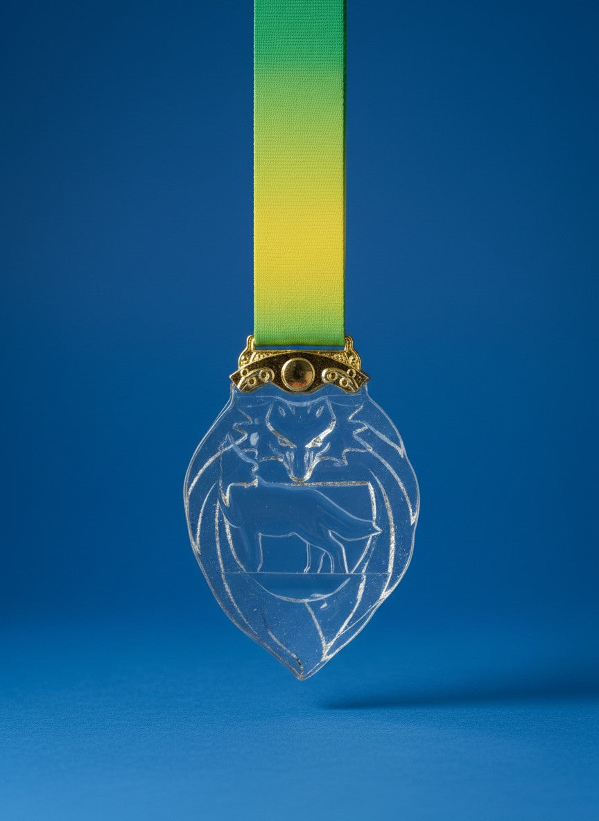 Gold Glass Medal - Summit Glass Medal
