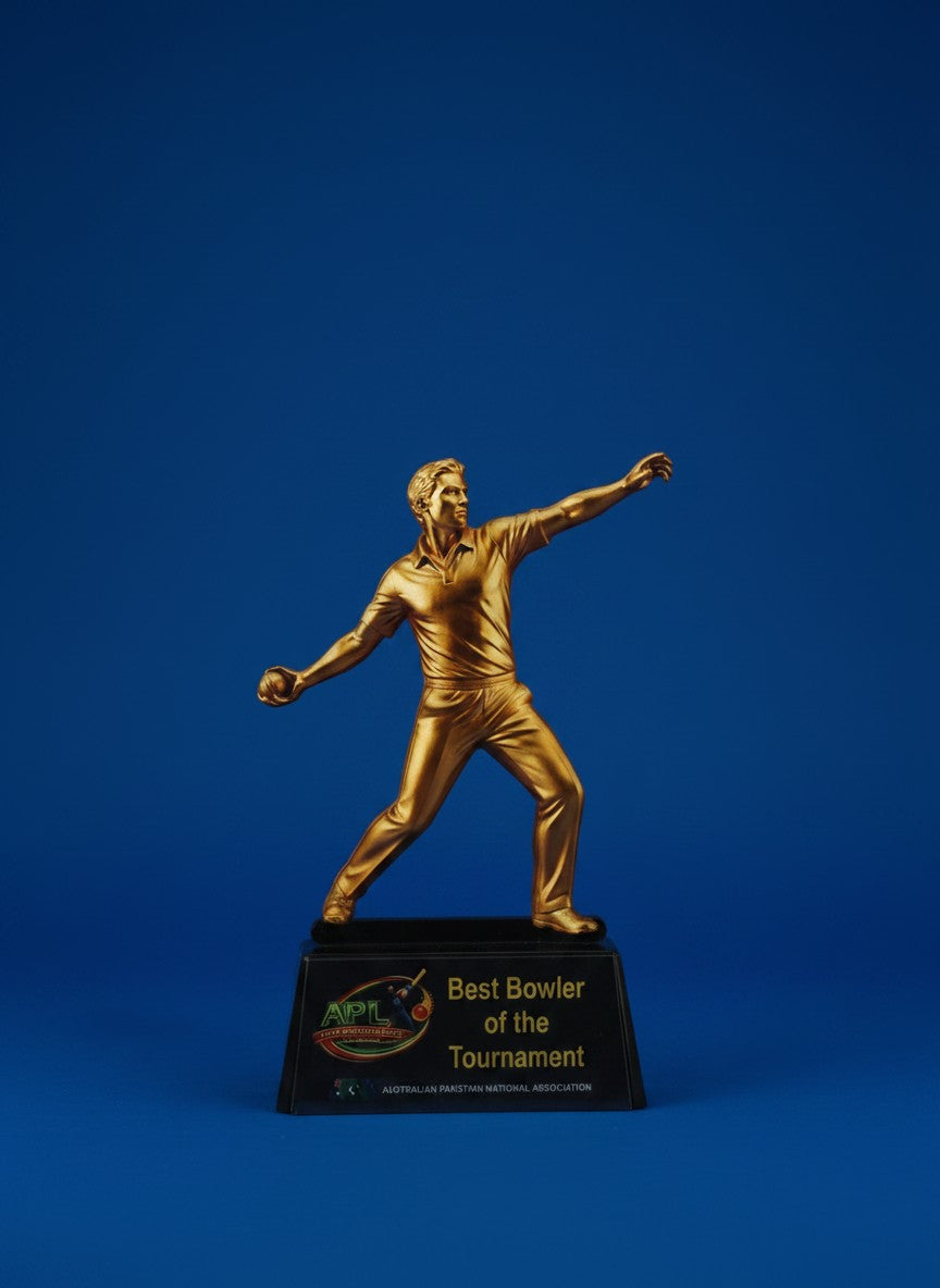 2D Acrlyic Bowler Award