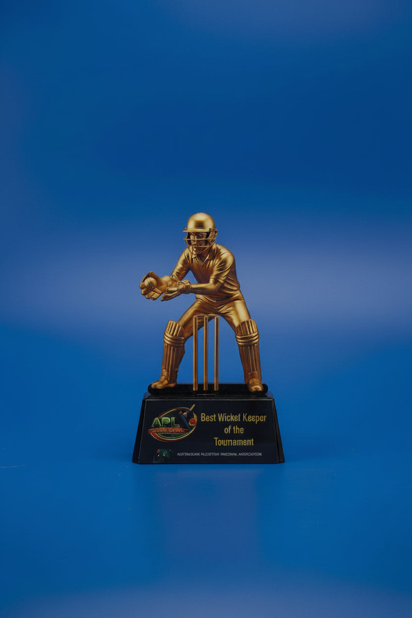 2D Acrlyic Keeper Award - Cricket Achievement Award/Trophy