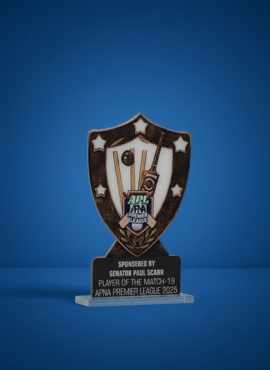 2D Acrlyic MVP Award
