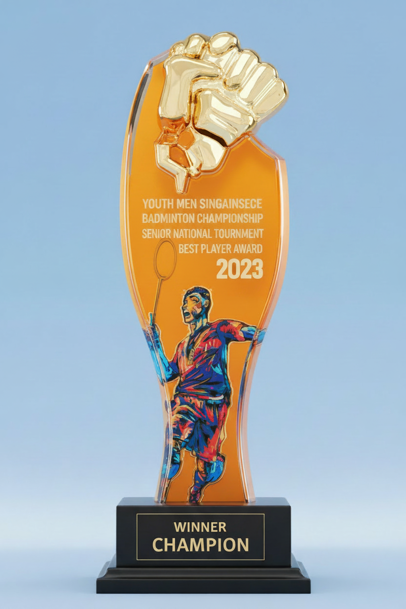 Elite Sports Award Badminton - Elite Badminton Achievement Award