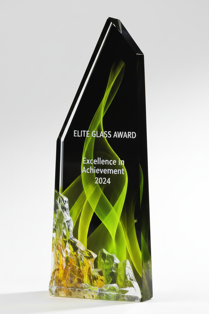 Elite Glass Award - Elite Distinction Glass Award