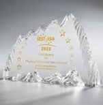 Signature Glass Shield - Signature Corporate Excellence Shield