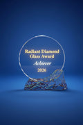 Diamond Glass Award - Radiant Diamond Glass Award