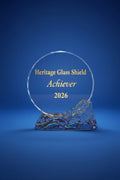 Platinum Glass Award - Heritage Glass Shield