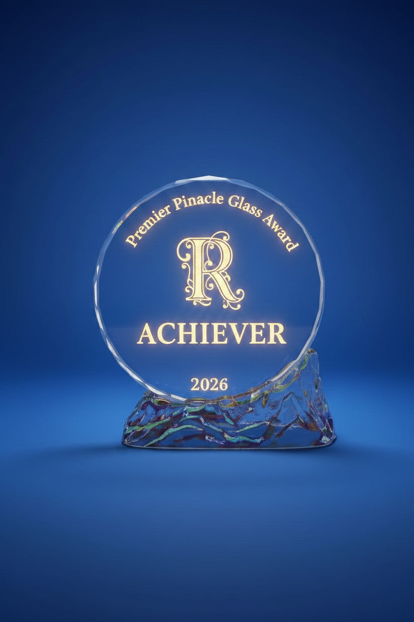 Pinnacle Glass Award - Premier Pinnacle Glass Award