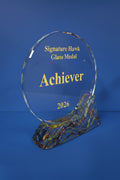 Elite Hawk Glass Medal - Signature Hawk Glass Medal