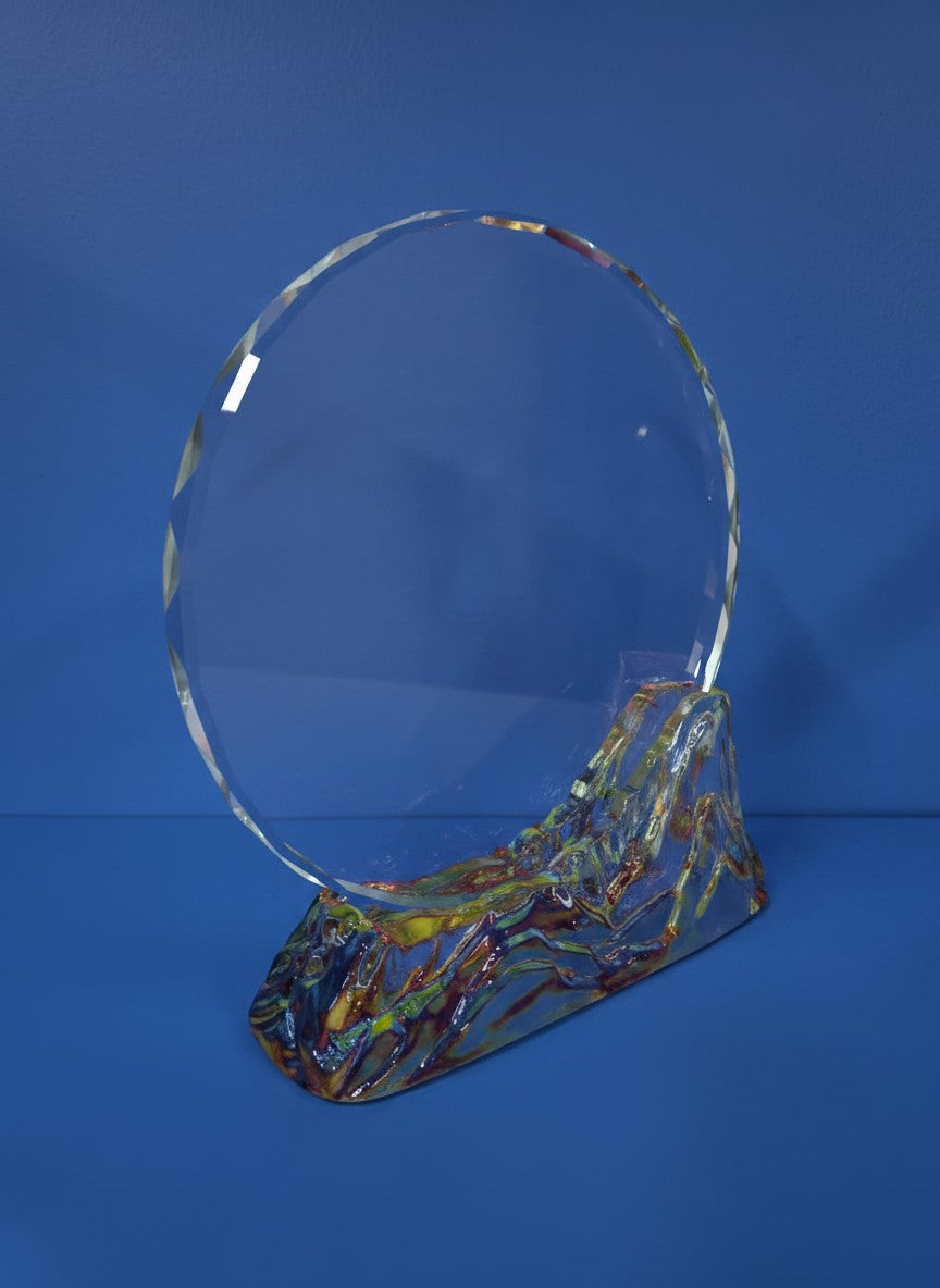 Platinum Glass Award - Heritage Glass Shield