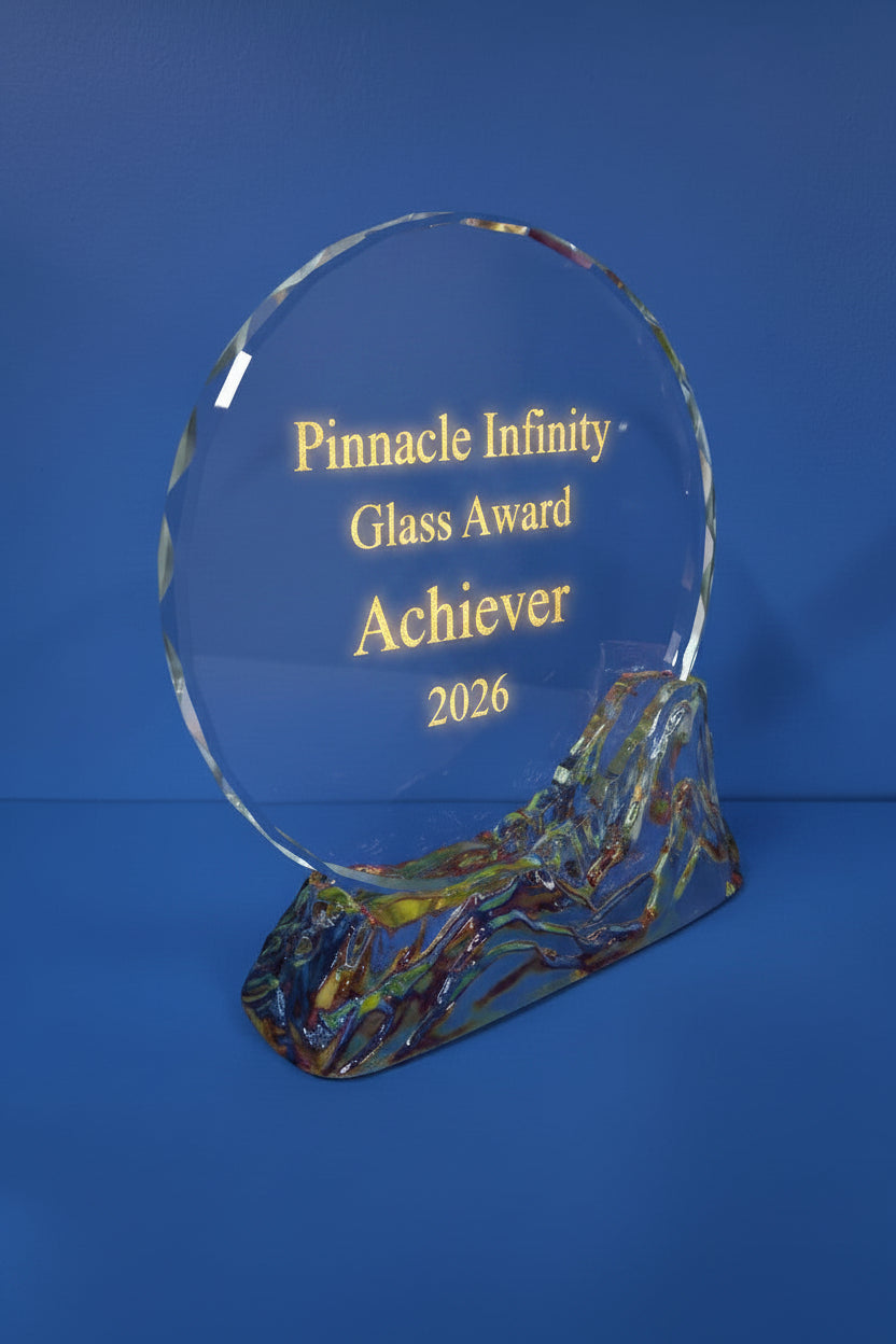 Infinity Glass Award - Pinnacle Infinity Glass Award