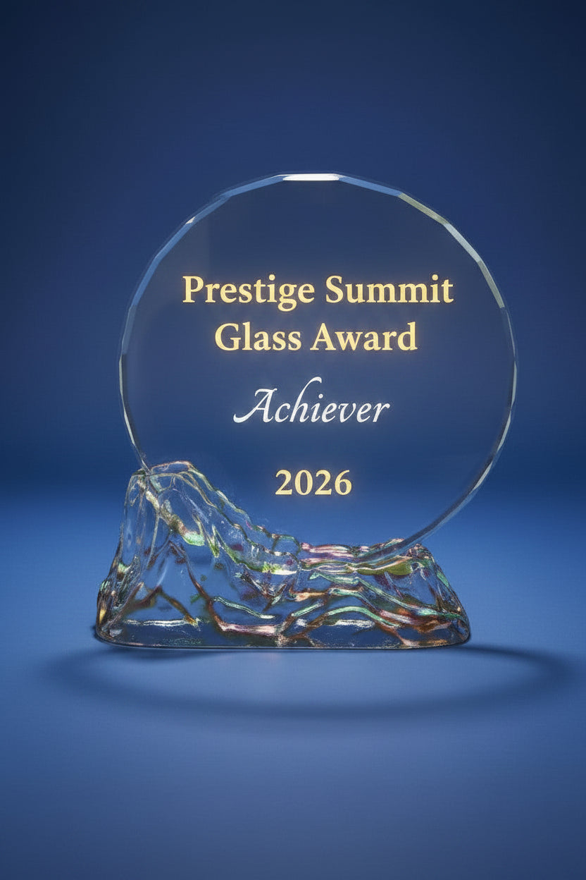 Summit Glass Award - Prestige Summit Glass Award