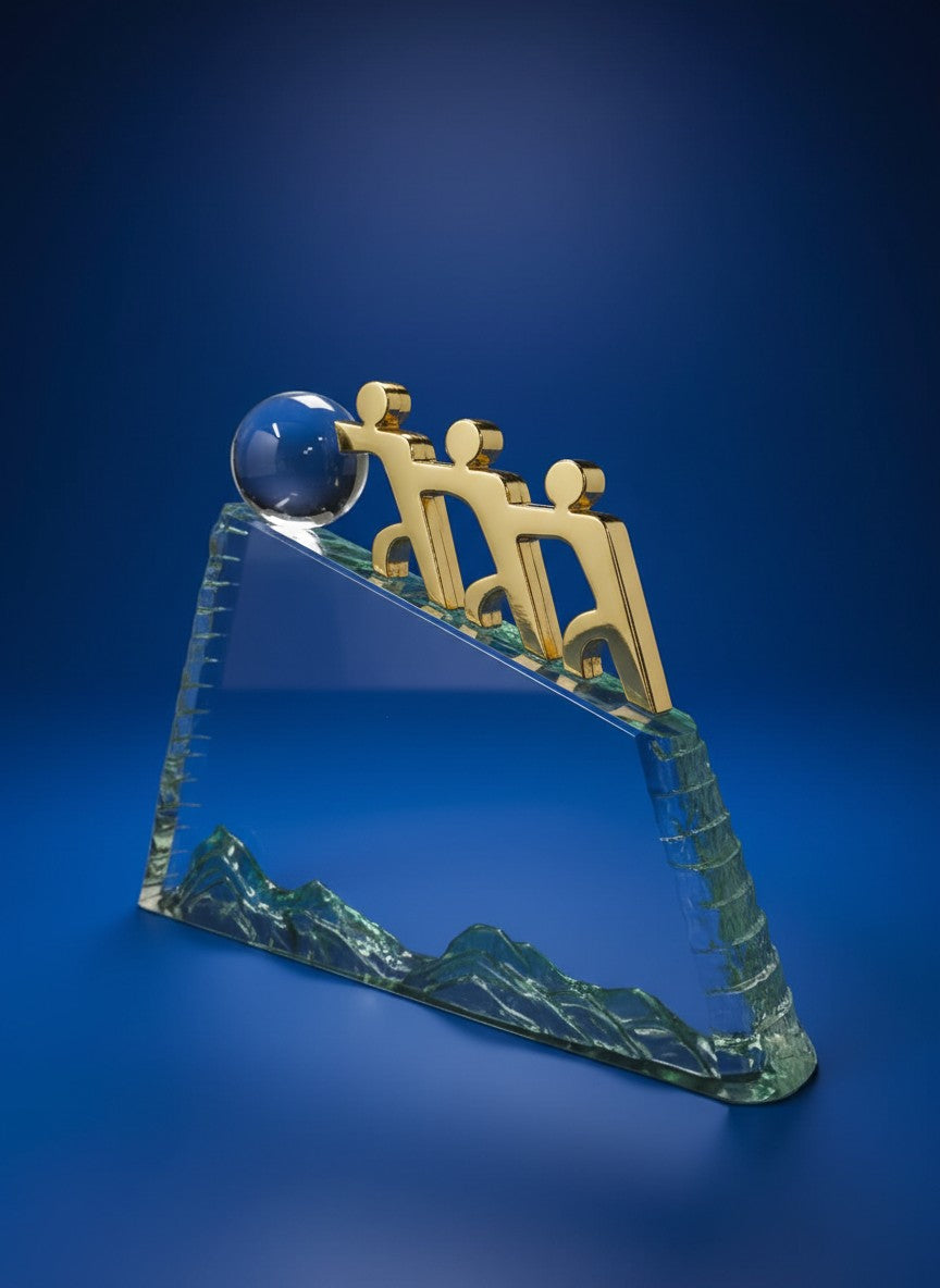 Royal Glass Shield - Recognition Glass Shield