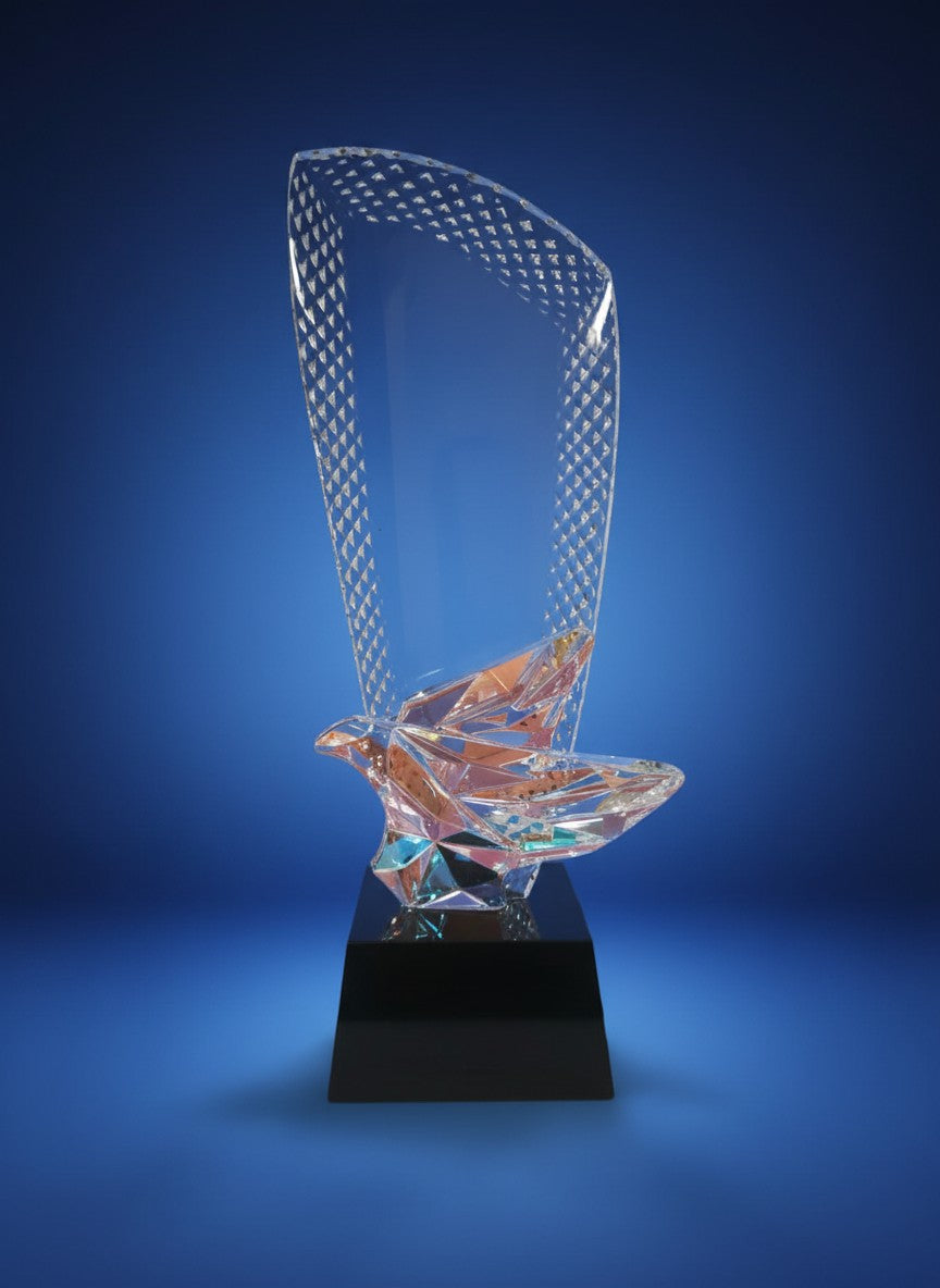 Diamond Glass Award - Diamond Achievement Glass Award