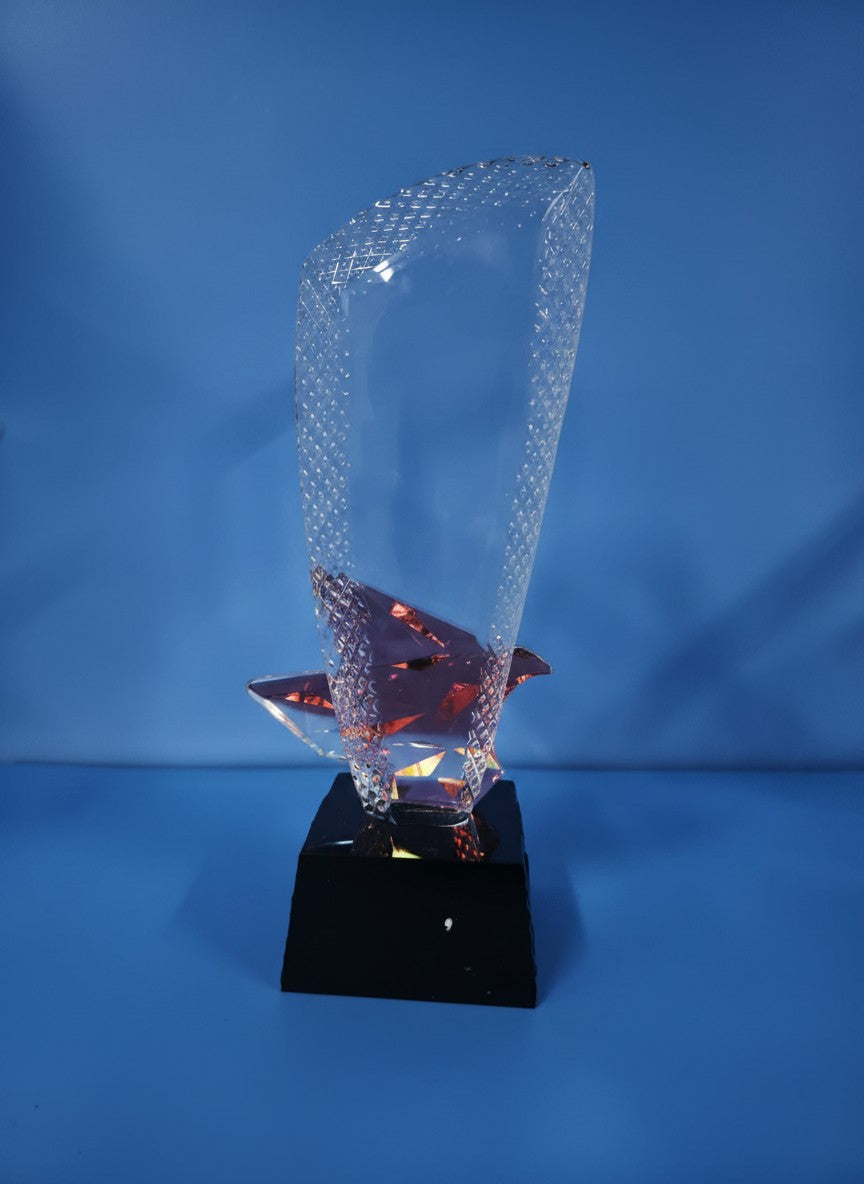 Diamond Glass Award - Diamond Achievement Glass Award