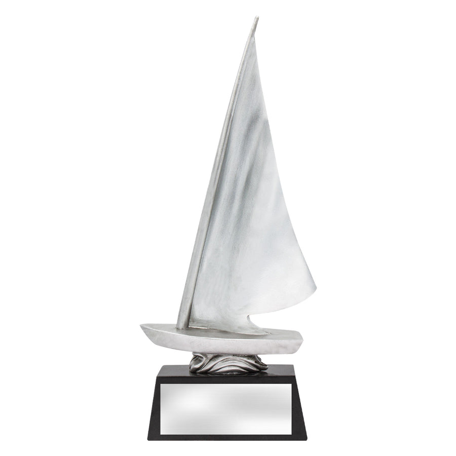 Abstract Dinghy Silver