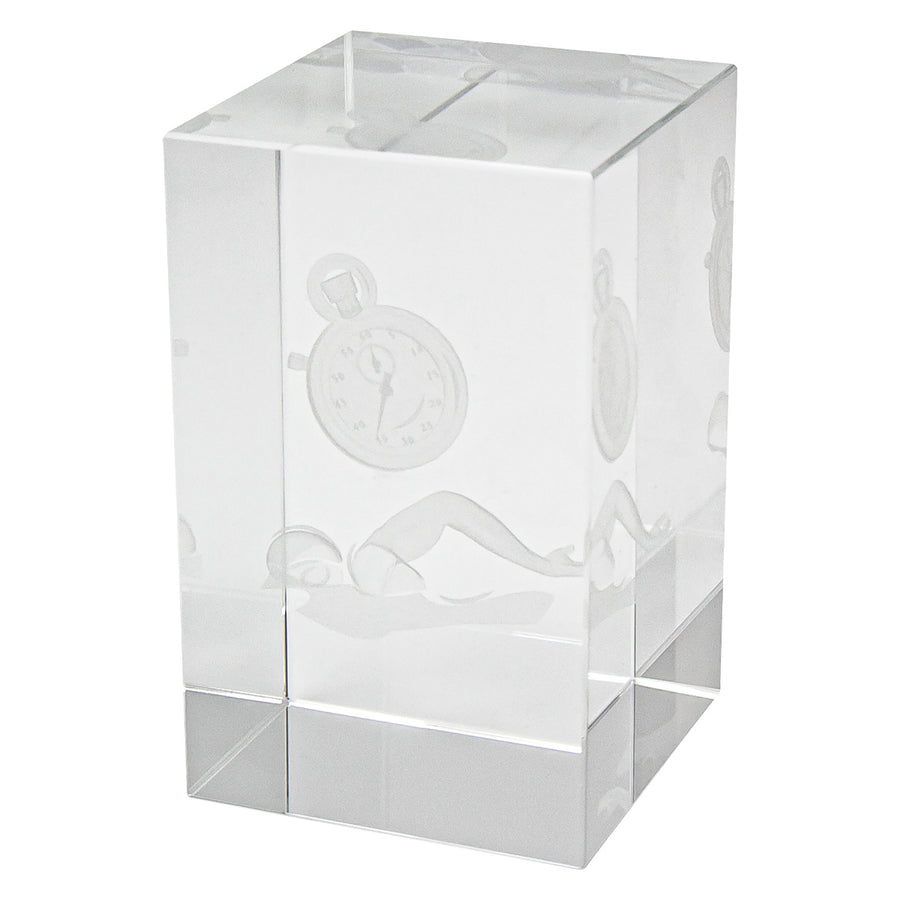 Swim Crystal Block Award