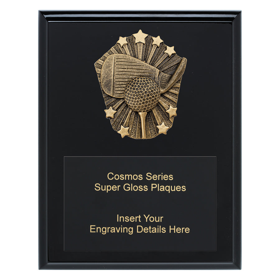 Cosmos Super Plaque - Golf