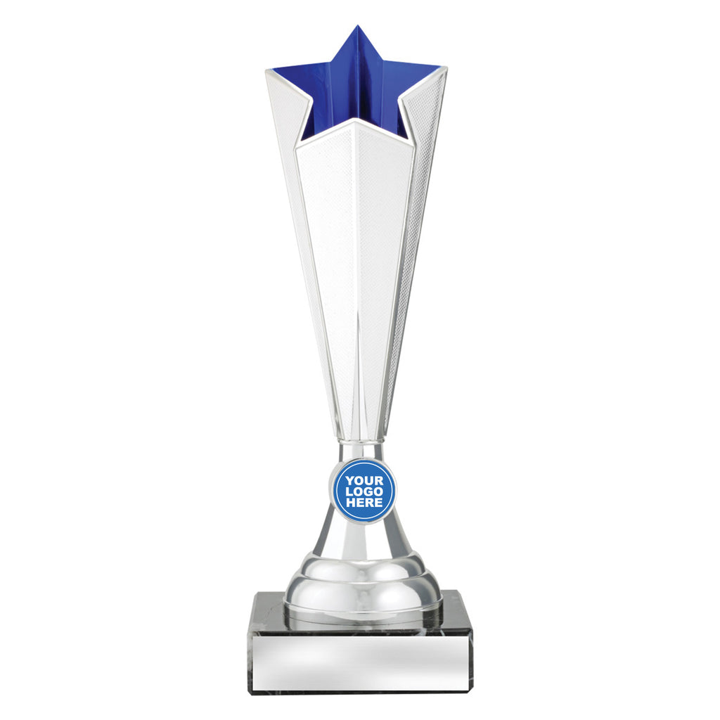 Mega Star Logo - Blue