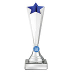 Mega Star Logo - Blue