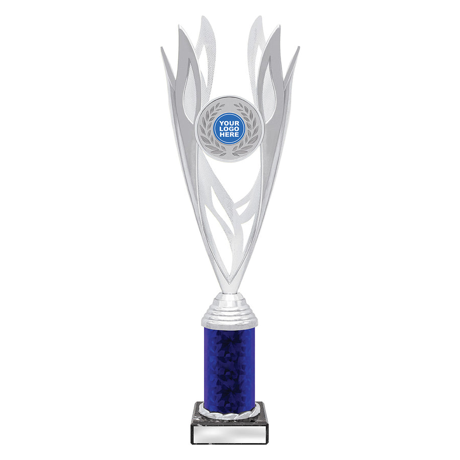 Lantern - Silver / Blue