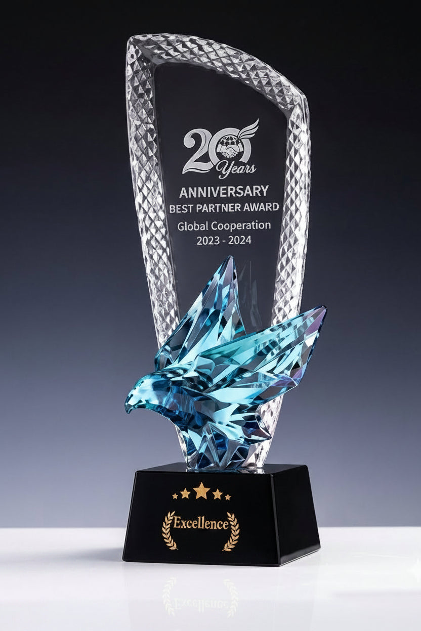 Diamond Glass Award - Diamond Achievement Glass Award