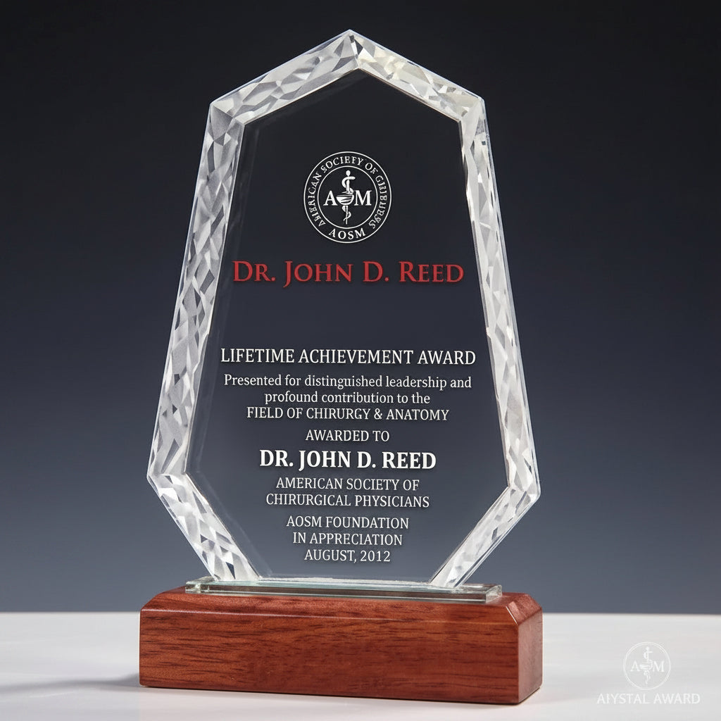 Prestige Glass Award - Prestige Distinction Glass Award
