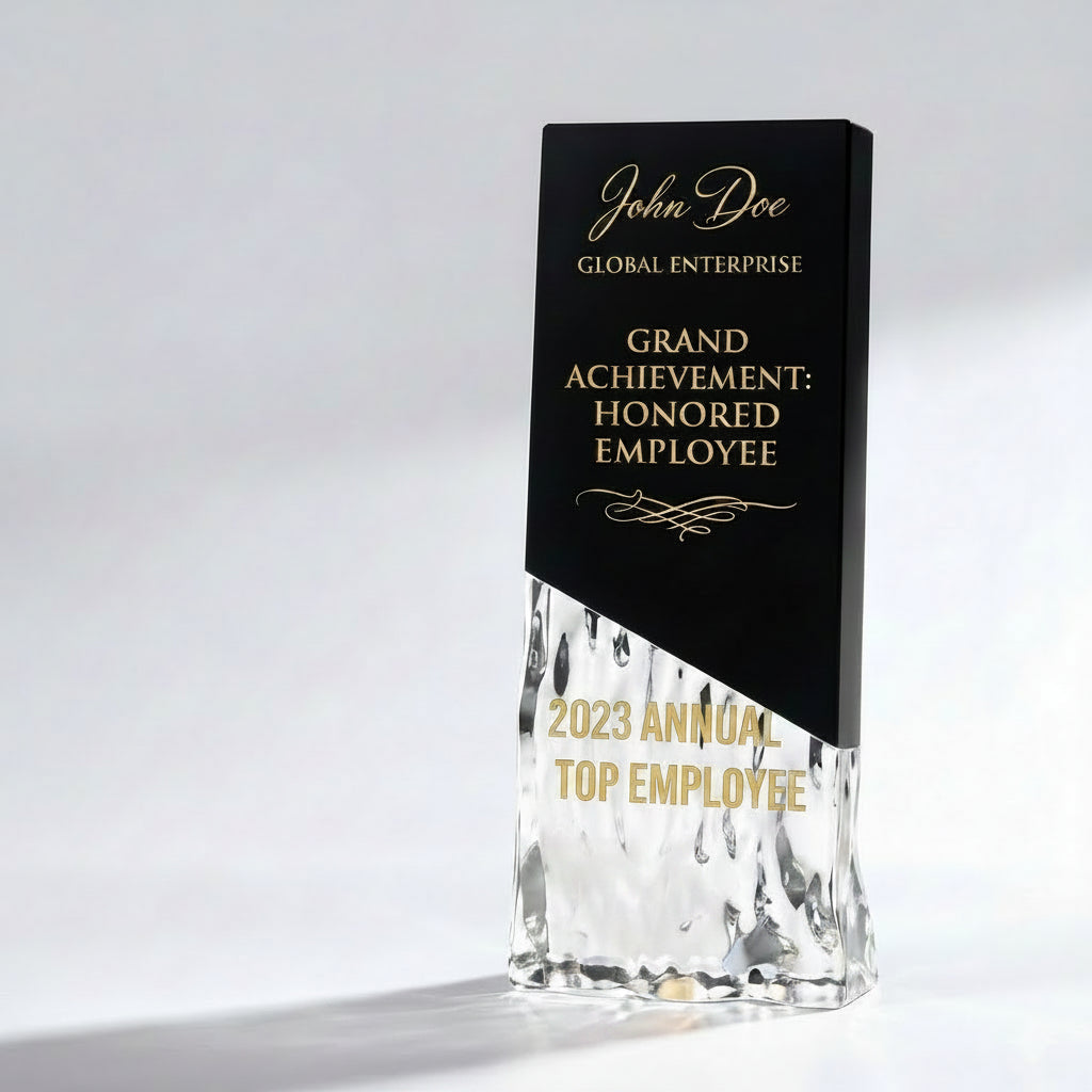 Royal Glass Award - Royal Leadership Glass Award