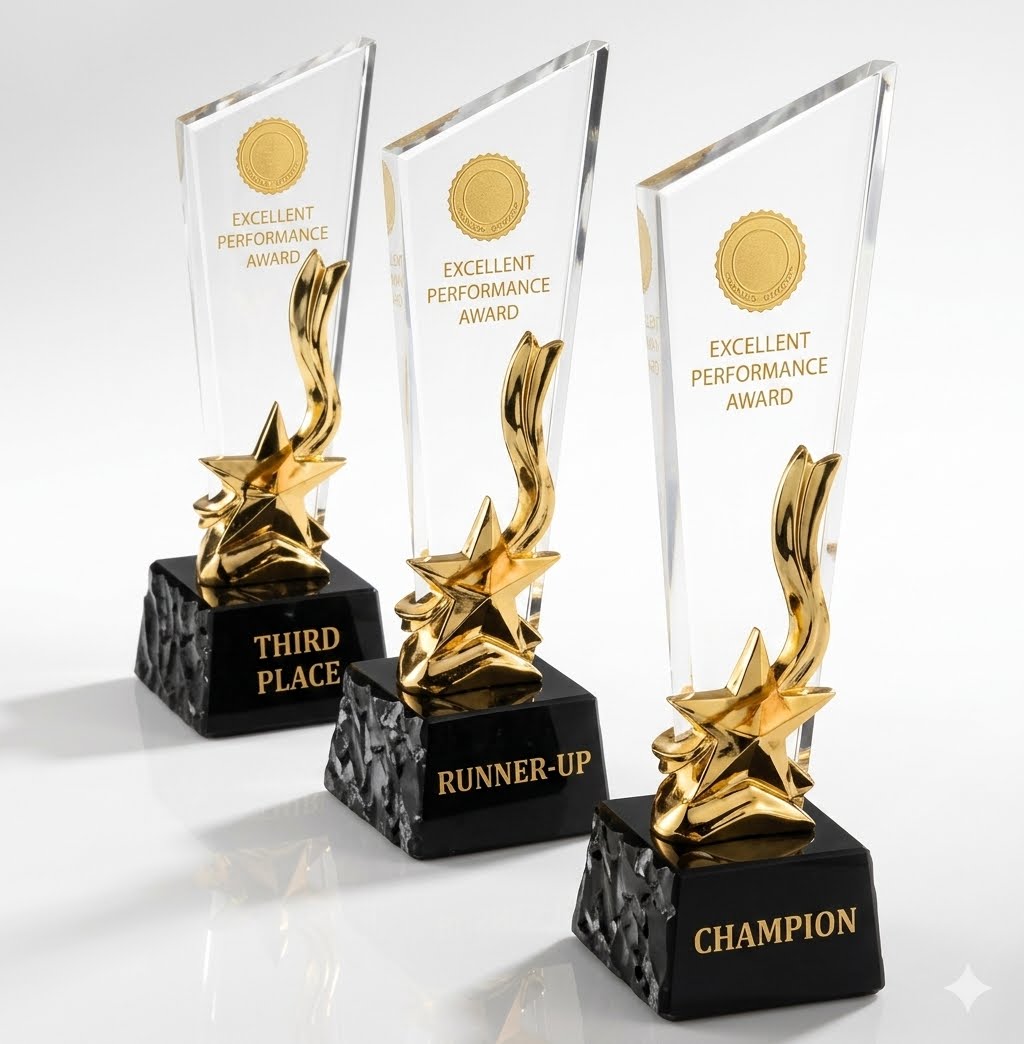 Pinnacle Glass Award - Pinnacle Distinction Glass Award