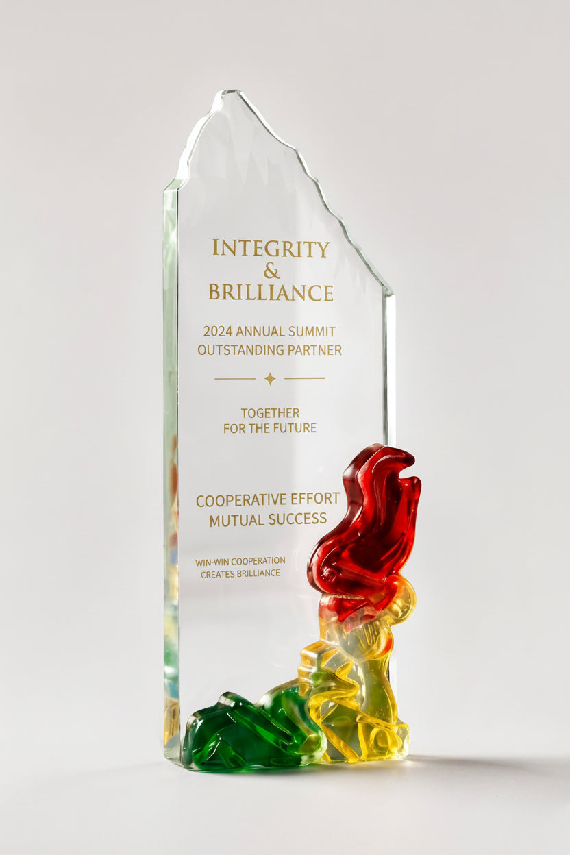 Crown Glass Award - Crown Achievement Glass Award