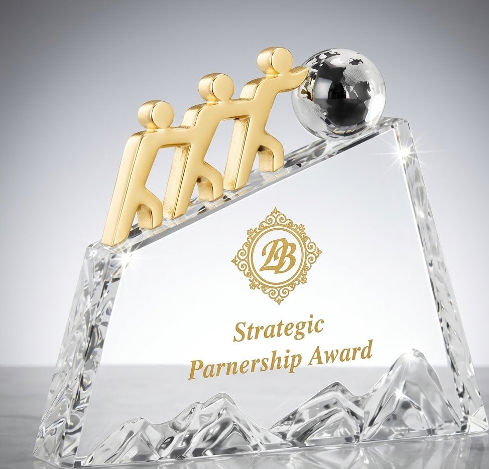 Grand Glass Shield - Achievement Shield Plaque