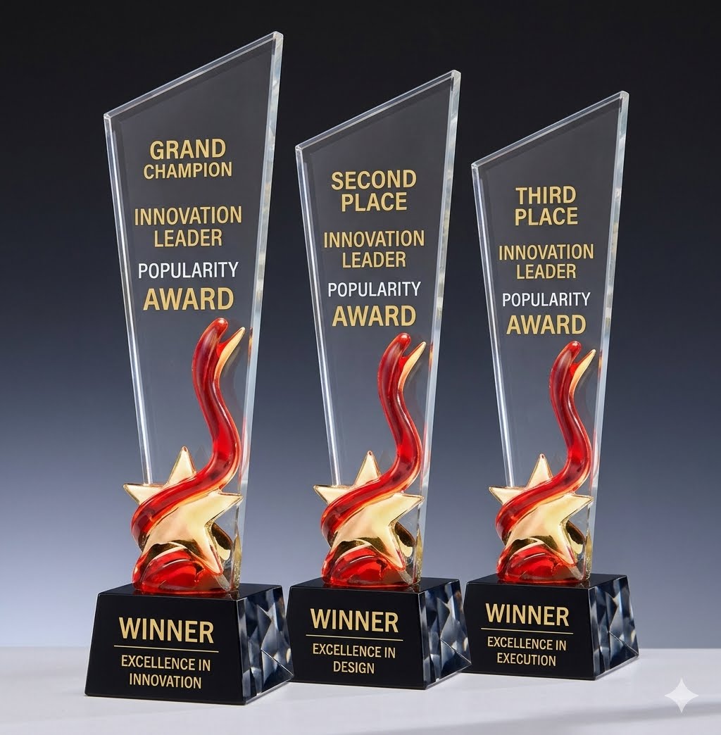 Vision Glass Award - Vision Vanguard Glass Award